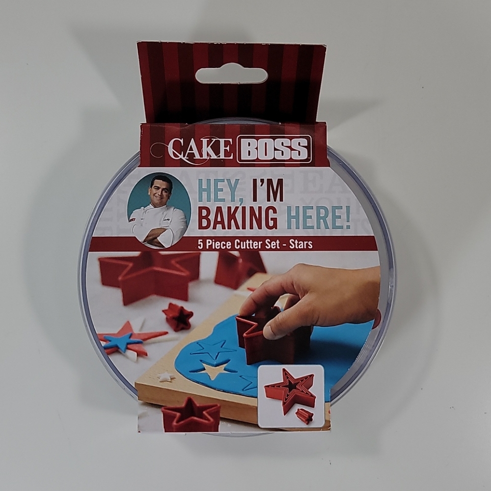 Cake Boss 5 Piece Cutter Set Stars Hey I'm Baking